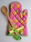 847219024690 Mainstreet Collection Msc Quilted Pink Pineapple Print Oven