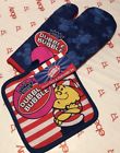 847311070380 Home Collections Dubble Bubble Oven Mitt Potholder New