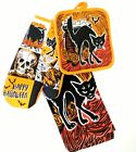 848405023145 Mainstays Happy Halloween Black