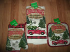 848405028669 Holiday Style Red Truck Christmas Tree Farm Pot