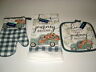 848405037562 True Living Pc Pot Holder Oven Mitt Towel