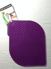 1711 849606043789 Charles Viancin Purple Honeycom Pot Holder Bpa Free New