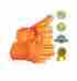 87601 Hrsg Fdg Pair Silicone Heat Resistant Gloves Oven Grill Pot Holder Bbq Cooking Mitts