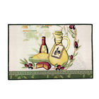 877410 Popular Bath Kitchen Collection Olive Feast Rug Inches 738980877410