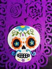 722467 92 Momentum Happy Halloween Dead Sugar Skull Purple Felt Table Runner