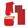 9345-0906 Mu Kitchen Mukitchen Piece Dish Cloth Towel And Oven Mitt