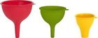 9950197 Trudeau Maison Red Yellow Green Silicone Funnels 063562551946
