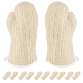 Tcm-13 Abc Pack & Supply Terry Cloth Oven Mitt 13 Inch. 12 Of Beige Kitchen Mitts Heat Resis