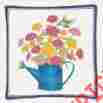 Ac12433 Alice S Cottage Handmade In Usa New Alices Blue Watering Can Spiced Hot Pad 803246065273