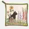 Ac2114 Alice S Cottage Alices Black Cat Heat Proof Potholder 803246008393