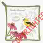 Ac21449 Alice S Cottage Handmade In Usa New Alices Goldfinch Heat Proof Potholder 803246068533