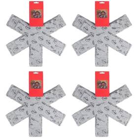 Acronde 721821483659 12pcs Pot And Pan Protectors Cookware Protector Set Divider Pads To Prevent Scr