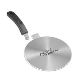 Psd-r14 Activ Cuisine 5.5 Inch Heat Diffuser Stainless Steel Induction Adapter Plate Removable Hand