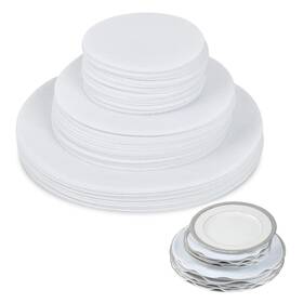 Aemygo 825665935425 100 Pack Thick Felt Plate Dividers 3 Sizes China Dish Separators Protectors S