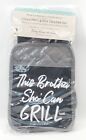 African American Expressions Oven Mitt And Pot Holder Set-born To Stand