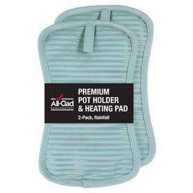Pac2sph38 All Clad All-clad Premium Pot Holder And Heating Pad 2-pack Heat Resistant To 500 Deg