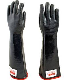 8011150 Allpoints Mitts-oven Black With Red Strip Bacon Pr