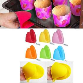 01-1406 Alltopbargains Atb 2x 2 Silicone Gloves Nonslip Oven Mitt Heat Resistant Pot Holder Hot Baking