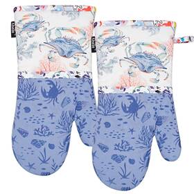 U011-l01-lilac Alselo Oven Mitts Heat Resistant With Soft Quilted Cotton Lining Set Of 2 Fashion