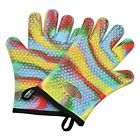 Am028l1-follow Lifbetter Silicone Cooking Gloves Heat Resistant Oven Bbq Grilling Mitts