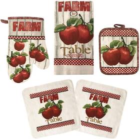 American Linen 726084299924 Oven Mitts And Pot Holders - Kitchen Towels Dish Cloths Sets