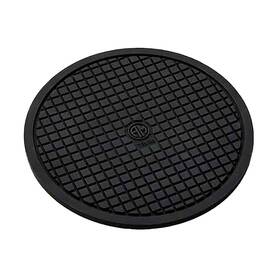Trvr8 American Metalcraft Large Silicone Trivet Round Black 8-inch Diameter