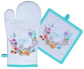 B09n8rskj8 Amour Infini Pot Holders Oven Mitt Heat Resistant Non-slip Reusable Set 1 M
