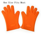 Anewise Silicone Heat Resistant Gloves Oven Mitts One Size Fits All Bbq Cooking Glove 710525643971
