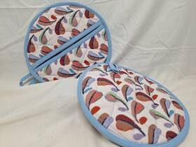 80562200 Anthropologie New Tivoli Potholders Set Of 2