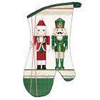 Aom313 Michel Design Works Cotton Kitchen Oven Mitt Christmas 608666721651