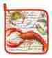 Aph136 Michel Design Works Cotton Potholder Lobster 608666689937