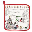Aph311 Michel Design Works Cotton Kitchen Potholder Christmas Seasons 608666721682