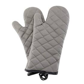 Arcliber 714453062415 Oven Mitts 1 Pair Of Quilted Liningheat Resistant Kitchen Glovesclassic Flame