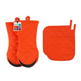 Arcliber 741802774651 Oven Mitts And Potholders4pcs Heat Resistant Kitchen Glovesnon-slip