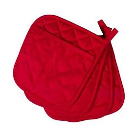 Arcliber Pot Holders 4pcs Heat Resistant Hot Pads Non-slip Rubber Surface Design