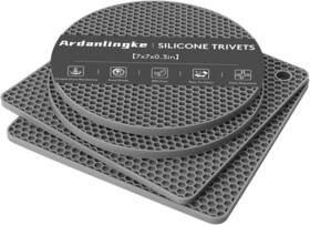 Ardanlingke 705353377907 Silicone Trivet Mats Trivets For Hot Pots And Pans Pot Holders Heat