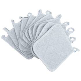 Arkwright Llc 764950203903 Pot Holders For Kitchen Heat Resistant Square Hot Pads Set Of 12 Profe