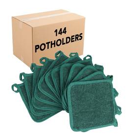 Arkwright Llc 764950209226 Pot Holders For Kitchen - Heat Resistant Square Hot Pads Bulk Case