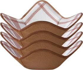Bh-11 Aticca Microwave Bowl Cozy Holders For Hot Food Set Of 4 Pads Bouillon Cups Mul