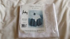 Audrey White Table Topper 36 X Square Polyester Cotton Nip 086668474377