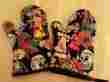 Austintexas316 Quilted Handmade Two Alexander Henry Los Novios Oven Mitts For