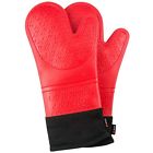 B01lb2ukdc Unbranded Nocry Silicone Oven Mitts With Design And Soft Quilted