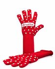 B1m23 Bruella Womens Kitchen Oven Gloves Extra Long Sleeves 616161050770