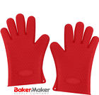 Bakermaker Silicone Baking Bbq Gloves Heat Resistant Cooking Oven Mitts By 799206938742