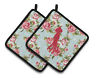 Bb1096-rs-bu-pthd Carolines Treasures Squid Potholder Set Of Caroline