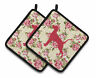 Bb1105-rs-bu-pthd Carolines Treasures Pointer Potholder Set Of Caroline