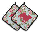 Bb1112-rs-bu-pthd Carolines Treasures Pug Potholder