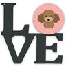 Bb1256walv Carolines Treasures Checkerboard Pink Chocolate Brown Poodle Metal