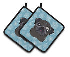 Bb1696pthd Carolines Treasures Snowflakes Potholder Set Of Caroline