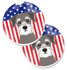 Bb2136carc Carolines Treasures American Flag Schnauzer Set Of Cup 638508566461